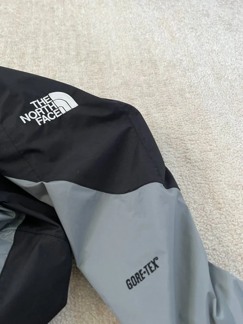 The North Face gray black